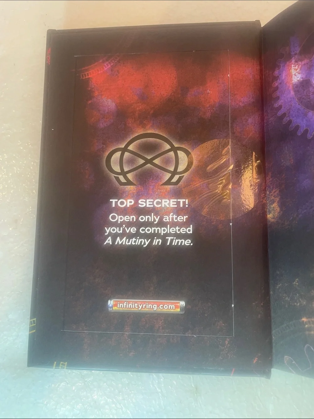 Scholastic Infinity Ring 1st edition hardback book one a mutiny in time Sealed